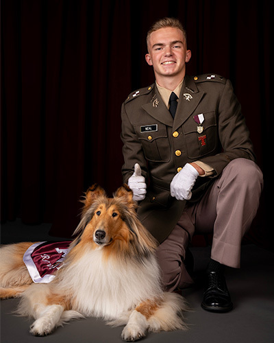 Reveille X Takes Over Helm As Texas A&M's Next Mascot - Texas A&M Today